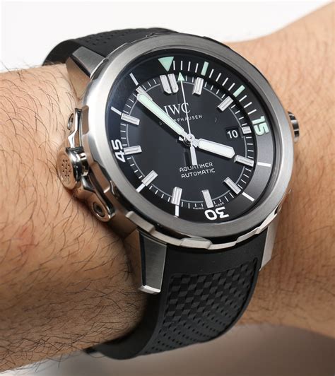 iwc aquatimer wrist|iwc aquatimer automatic review.